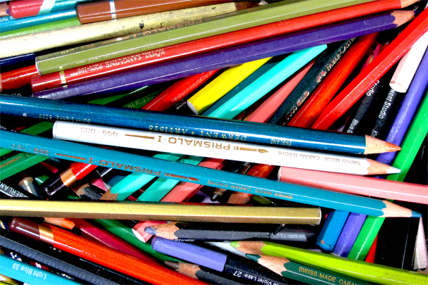 Caran d'Ache color pencils