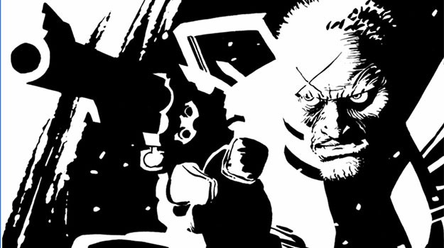 Sin City graphic novel panel