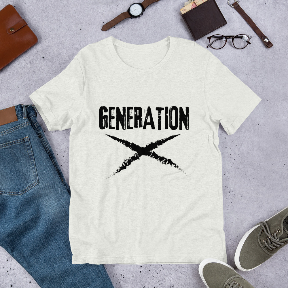 generation x band t shirt