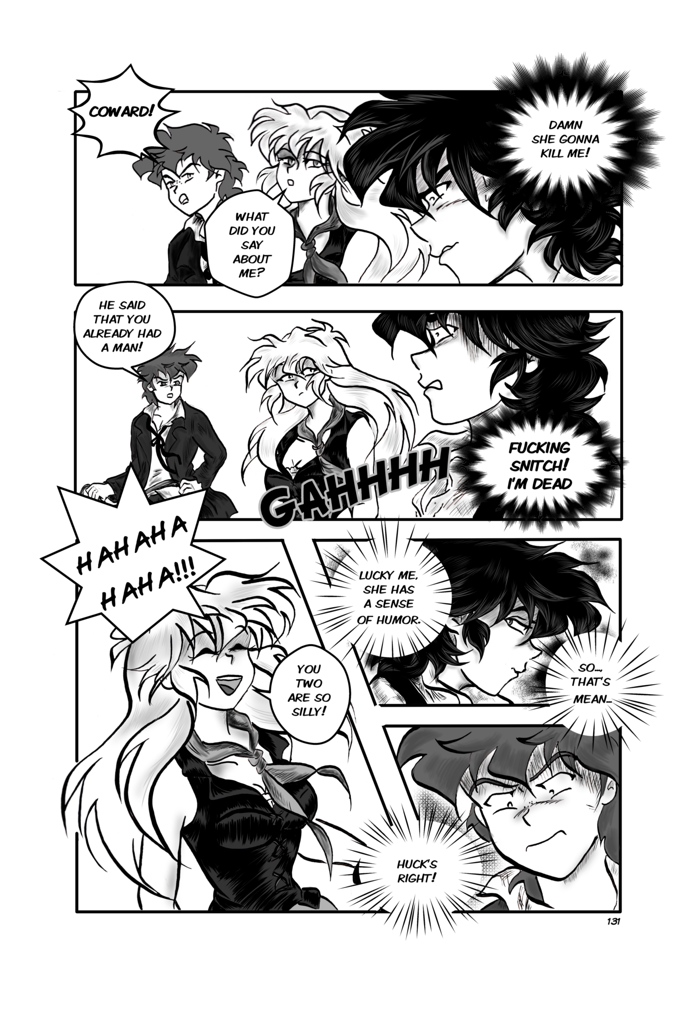 Legends of the West graphic novel page 131.