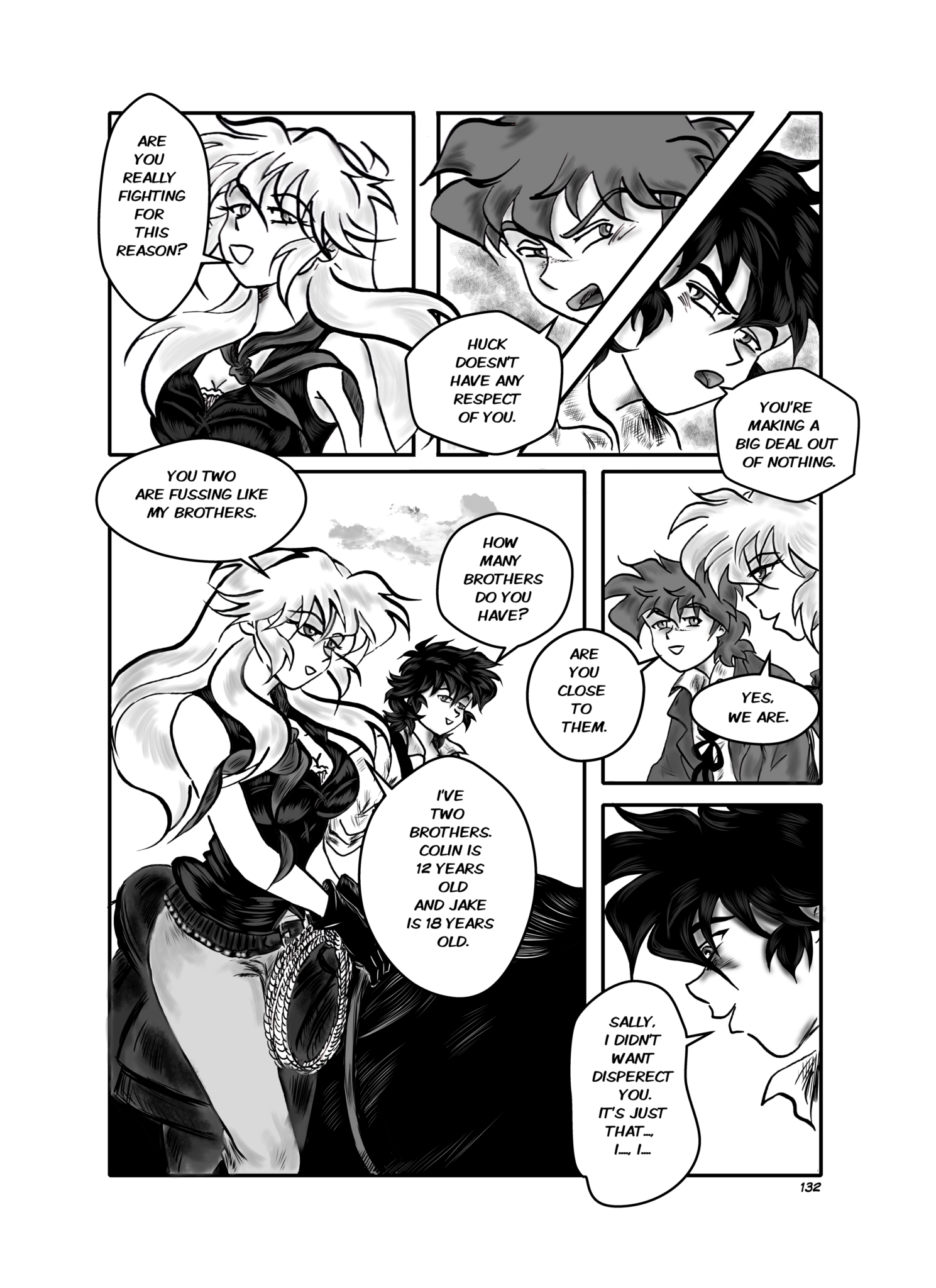 Legends of the West graphic novel page 132.