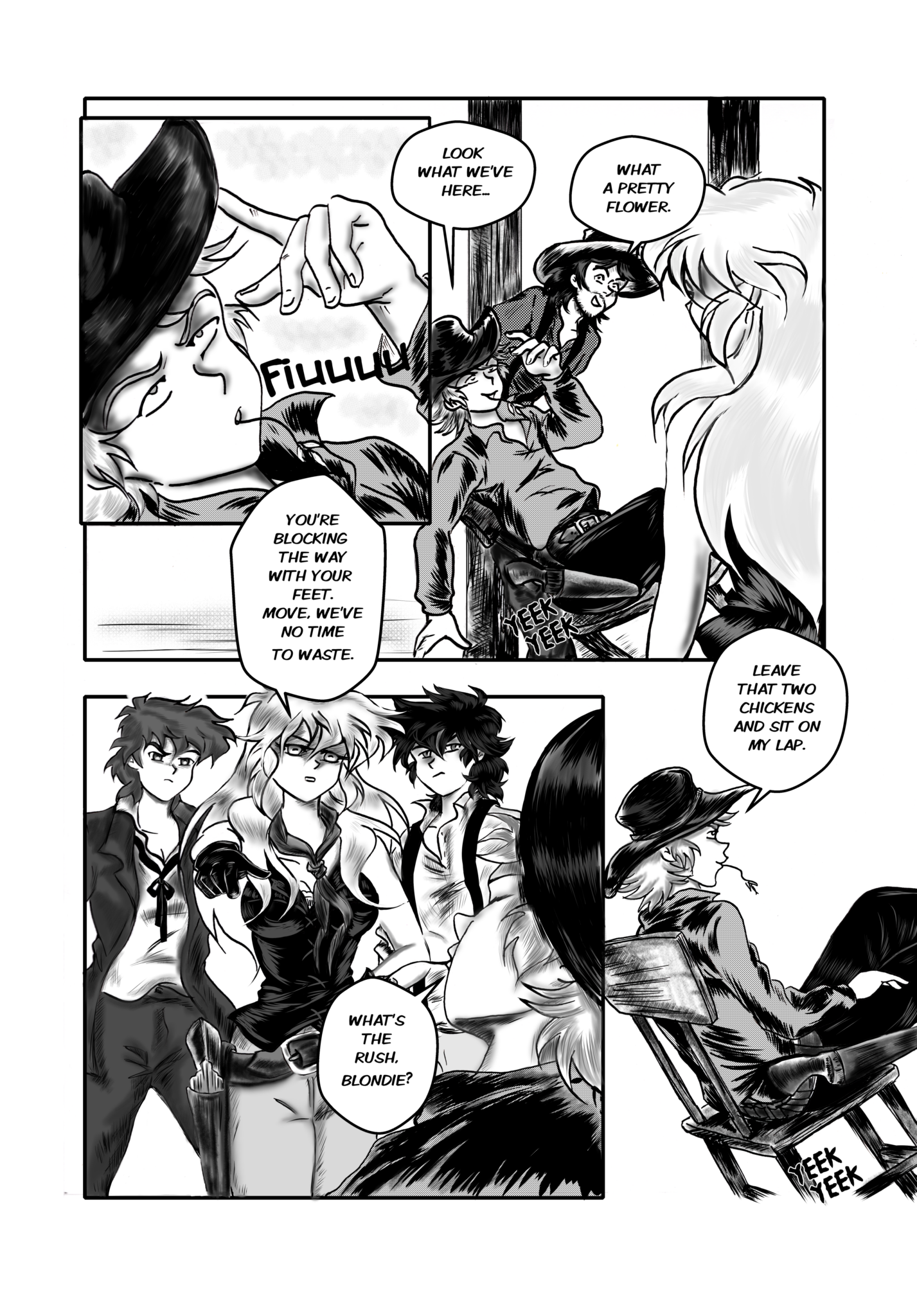 Legends of the West graphic novel page 137.