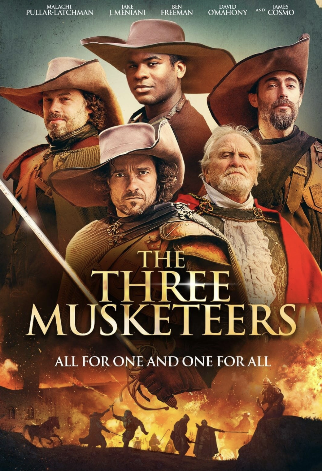 The Three Musketeer's cover movie