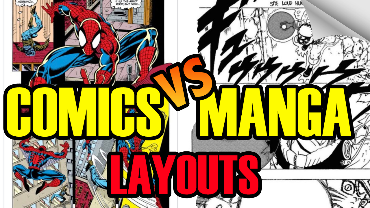Featured image for “American Comics vs Manga Page Layout”