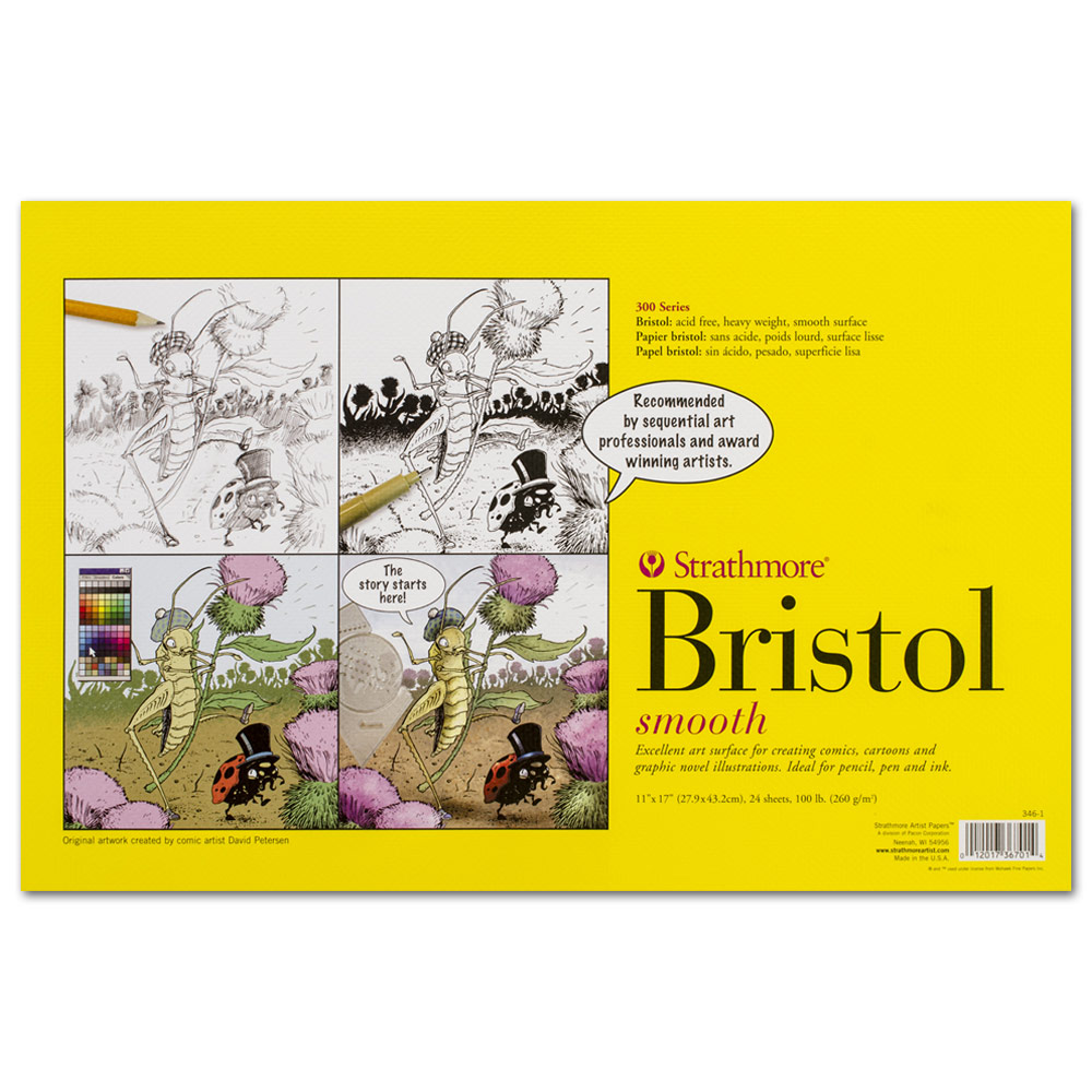 Strathmore Bristol Board for sequential art