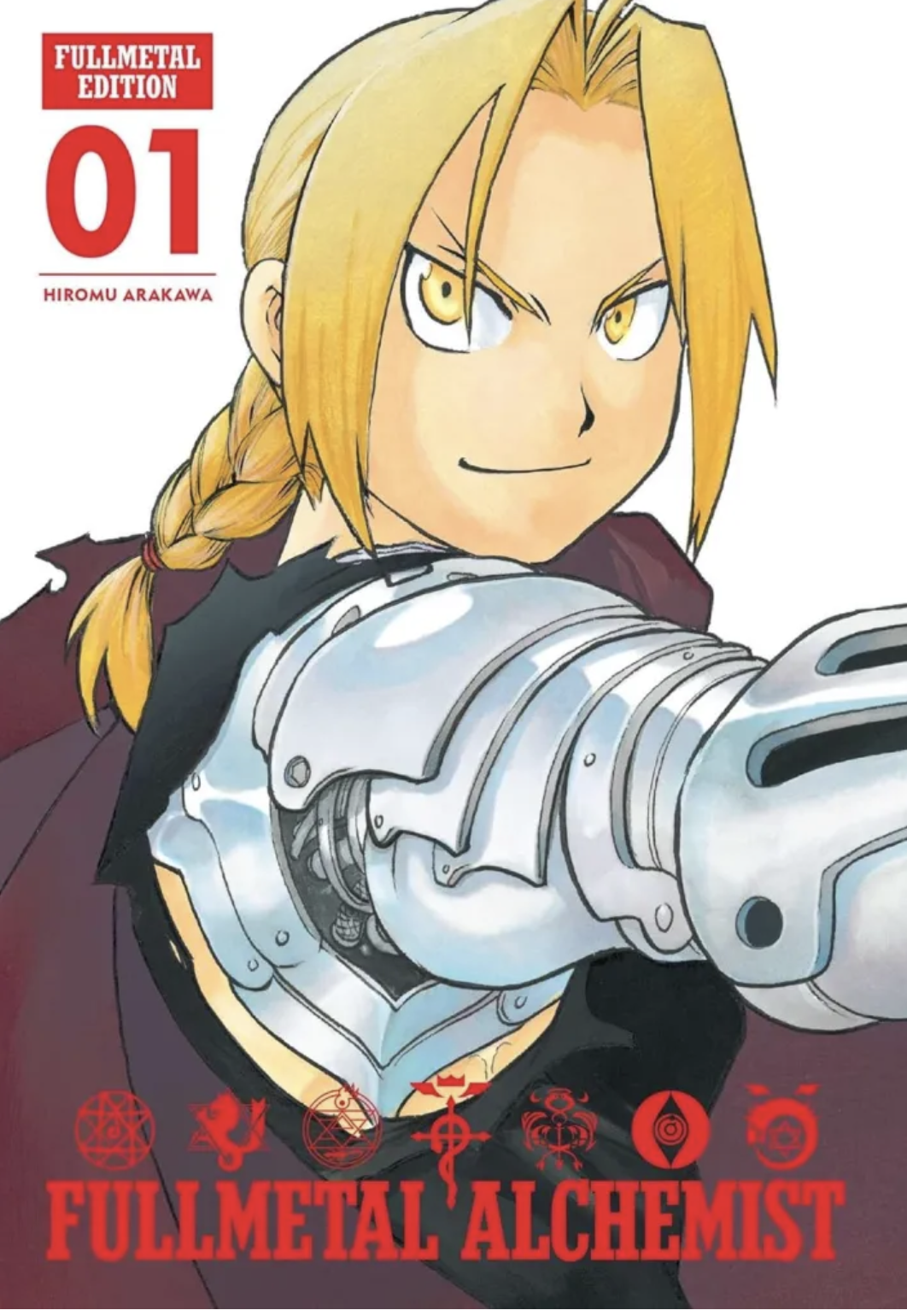 Manga cover page Full Metal Alchemist